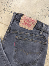 Load image into Gallery viewer, Vintage Early 90s Levi’s 505 Black Jeans (36x33)
