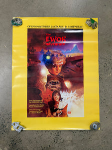 Vintage Star Wars Ewok Adventure Poster (25.5x33)