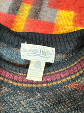 Load image into Gallery viewer, Vintage Tricots Knit Striped Wool Sweater (2XL)
