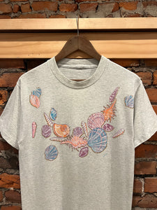 Vintage 90s Sea Shell Tee (M)