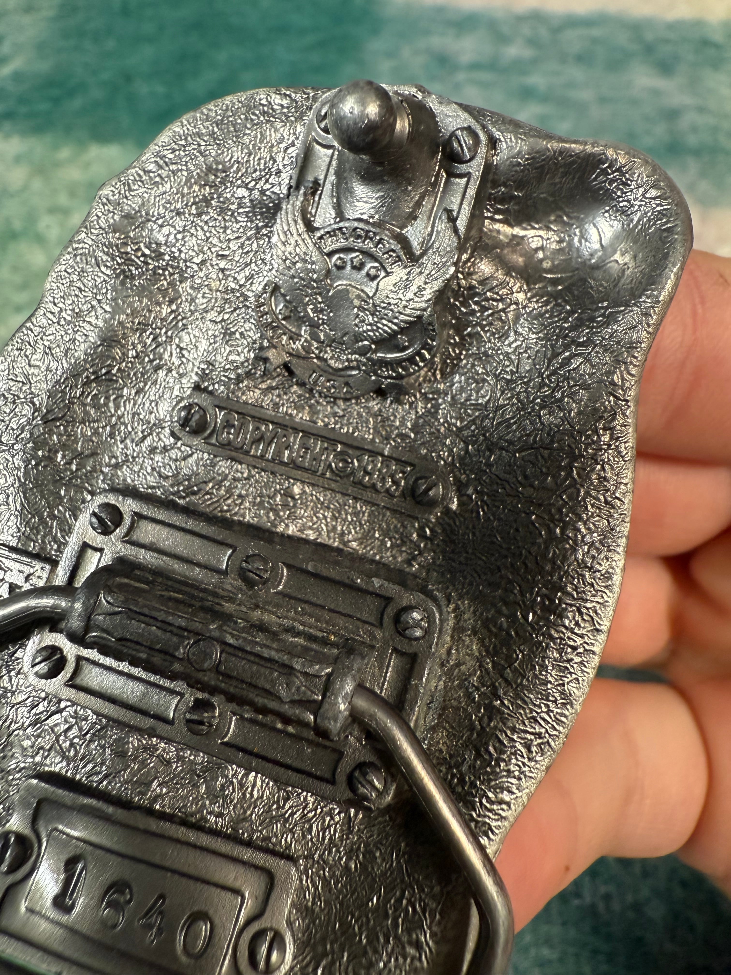 Vintage 1985 Gospel Belt Buckle