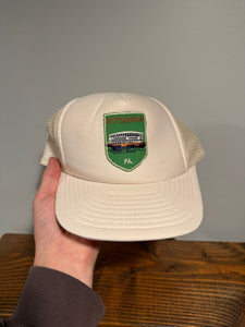 Vintage 80s Pittsburgh PA Patch Trucker Hat