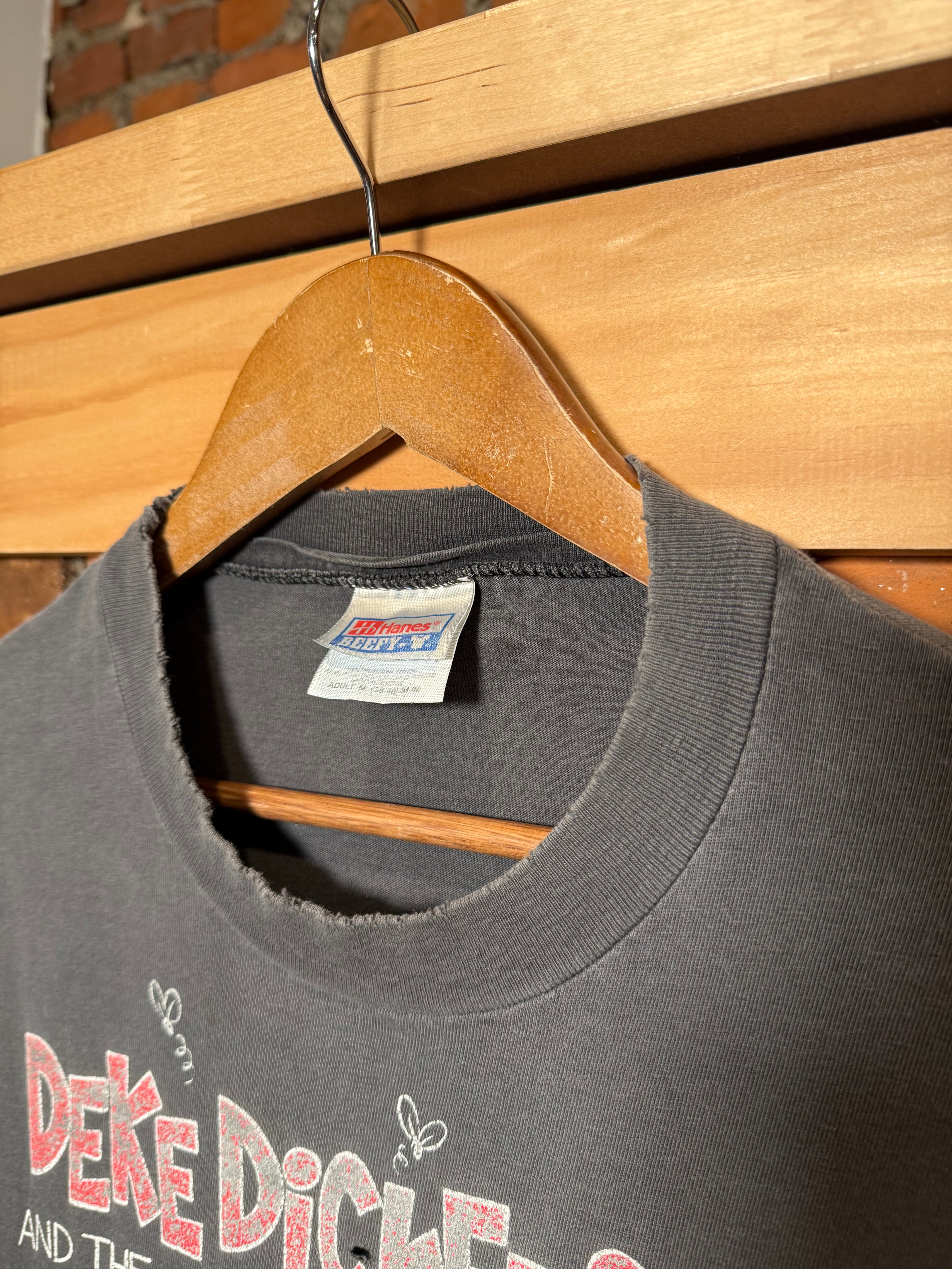 Vintage 90s Deke Dickerson and the Ecco-Fonics Distressed Tee (M)