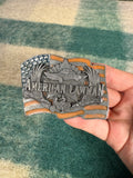 Vintage 1992 American Lawman Belt Buckle