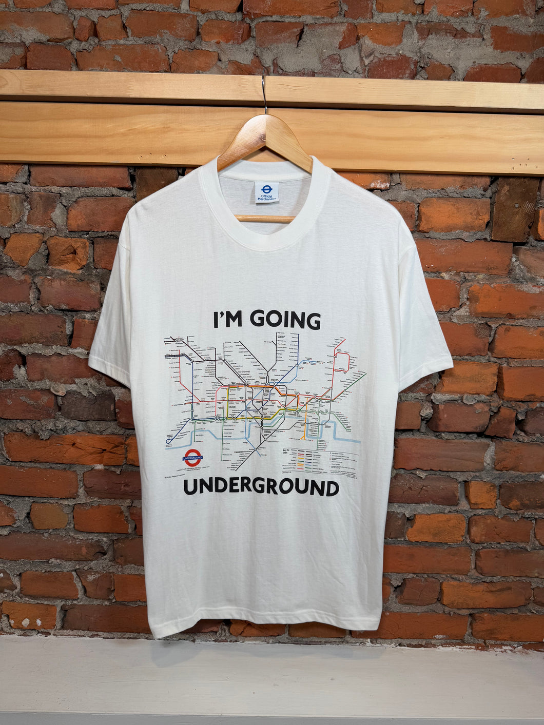 Vintage I’m Going Underground London Shirt (L)