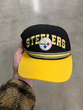 Load image into Gallery viewer, Vintage Starter Steelers Strapback Hat
