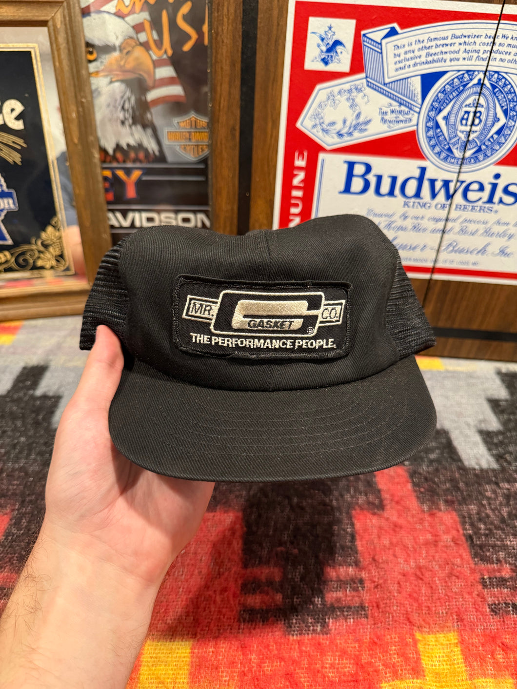Vintage Mr, Gasket Patch Trucker Hat