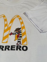 Load image into Gallery viewer, Vintage 90s McDonalds Guerrero Hambuglar Shirt (L/XL)
