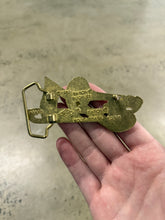 Load image into Gallery viewer, Vintage 80s Trumpet Belt Buckle
