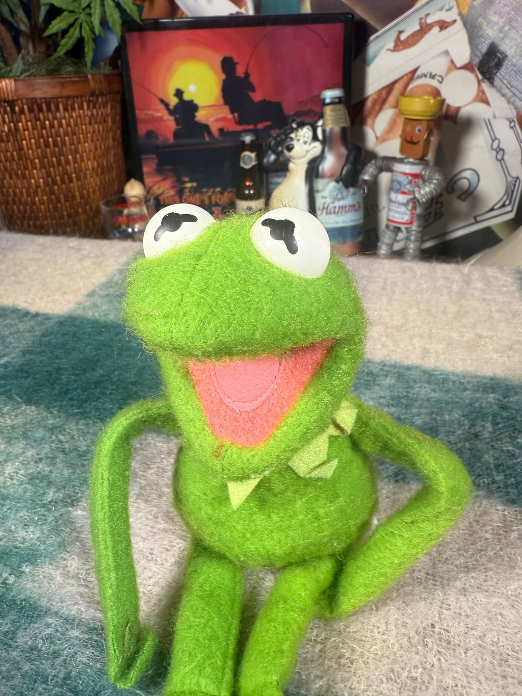 Vintage 1981 Kermit Plush