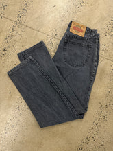 Load image into Gallery viewer, Vintage 80s Stefano Black Jeans (32x29.5)
