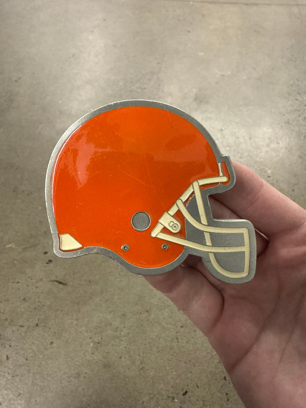 2000s Cleveland Browns Helmet Belt Buckle