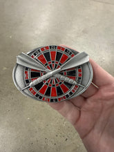 Load image into Gallery viewer, Vintage Dart Board Belt Buckle
