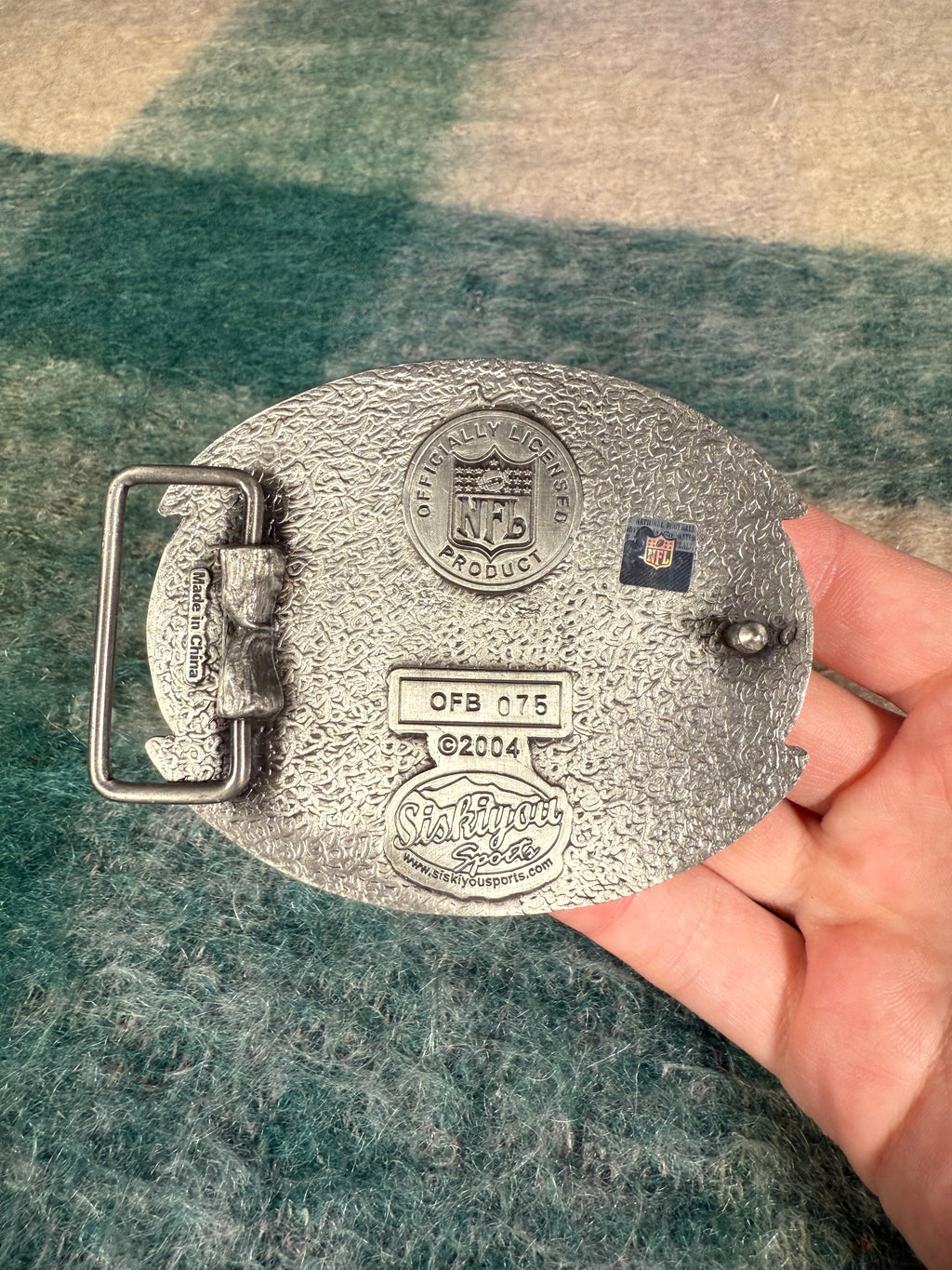 Vintage 2000s San Fransisco 49ers Oversized Belt Buckle