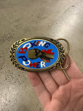 Load image into Gallery viewer, Vintage Boxing Power Belt Buckle
