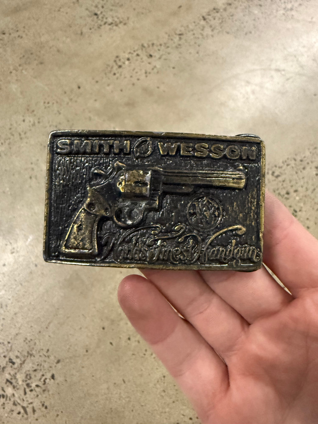 Vintage Smith & Wesson Belt Buckle