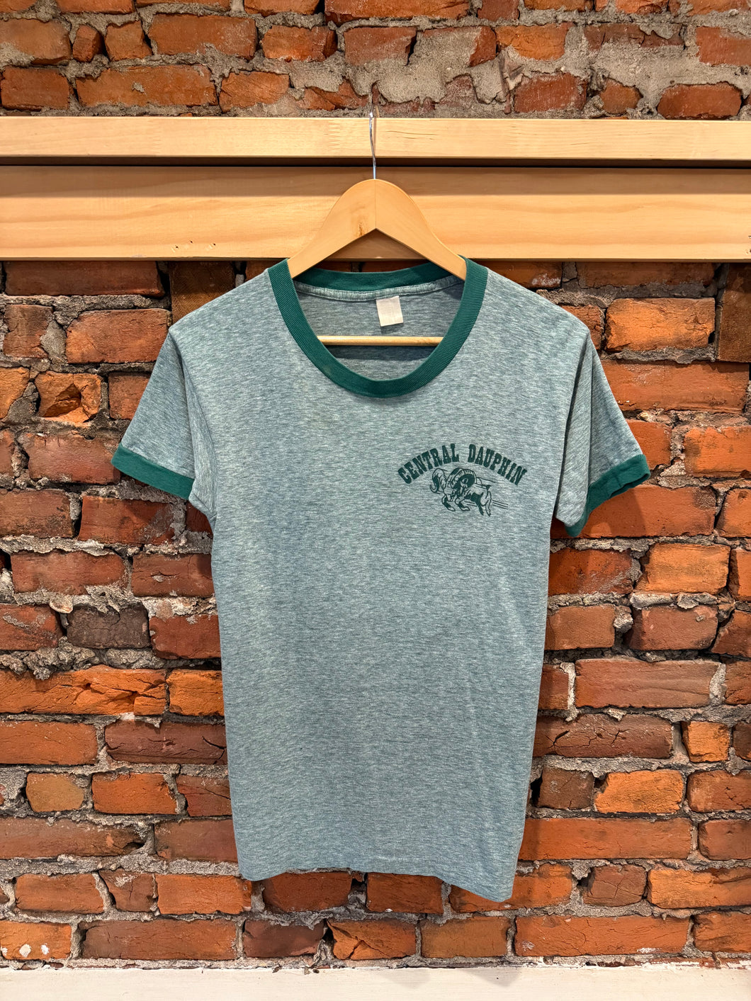 True Vintage Central Dauphin Ringer T-Shirt (WS)