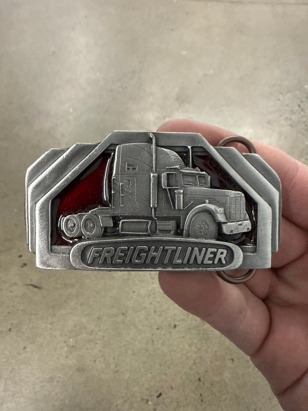 Vintage Freightliner Belt Buckle