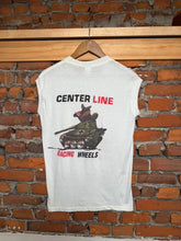 Load image into Gallery viewer, Vintage 80s Center Line Racing Wheels Muscle Shirt (M)
