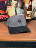 Vintage Crows Seed Leather Strap Hat