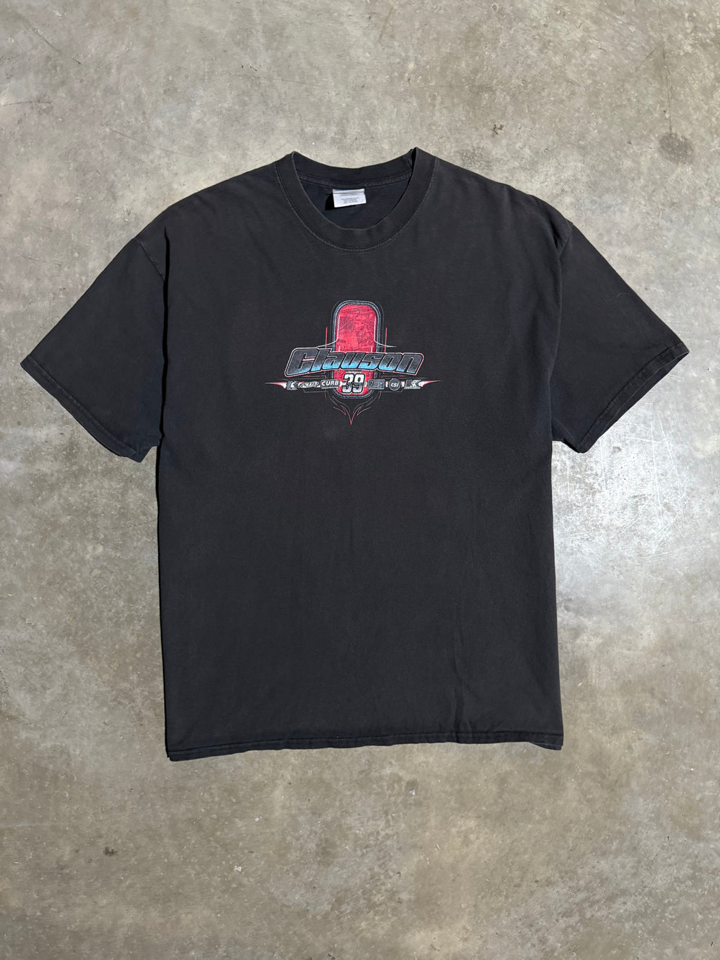 2000s Curb Records Sprint Car Double Sided Shirt (XL)