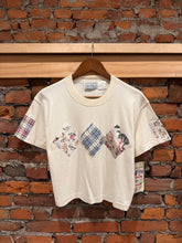 Load image into Gallery viewer, Vintage 90s True Blue Patchwork Shirt (WM)
