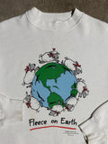 Vintage 90s Fleece On Earth Crewneck (L)