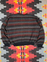 Load image into Gallery viewer, Vintage Tricots Knit Striped Wool Sweater (2XL)
