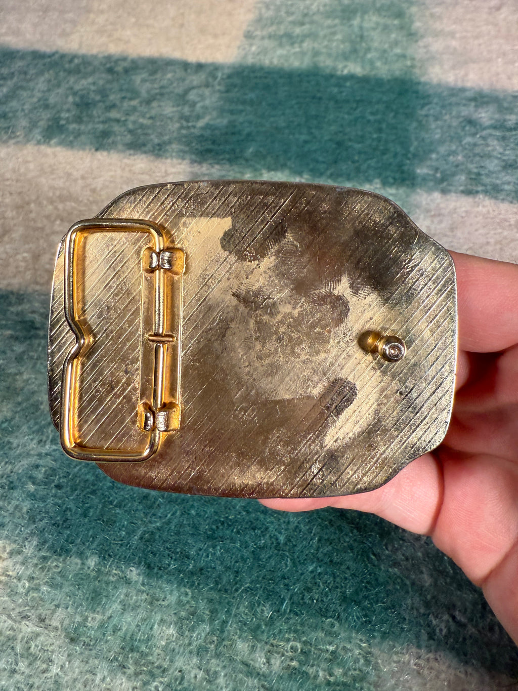 Vintage 1986 Statue of Liberty Belt Buckle