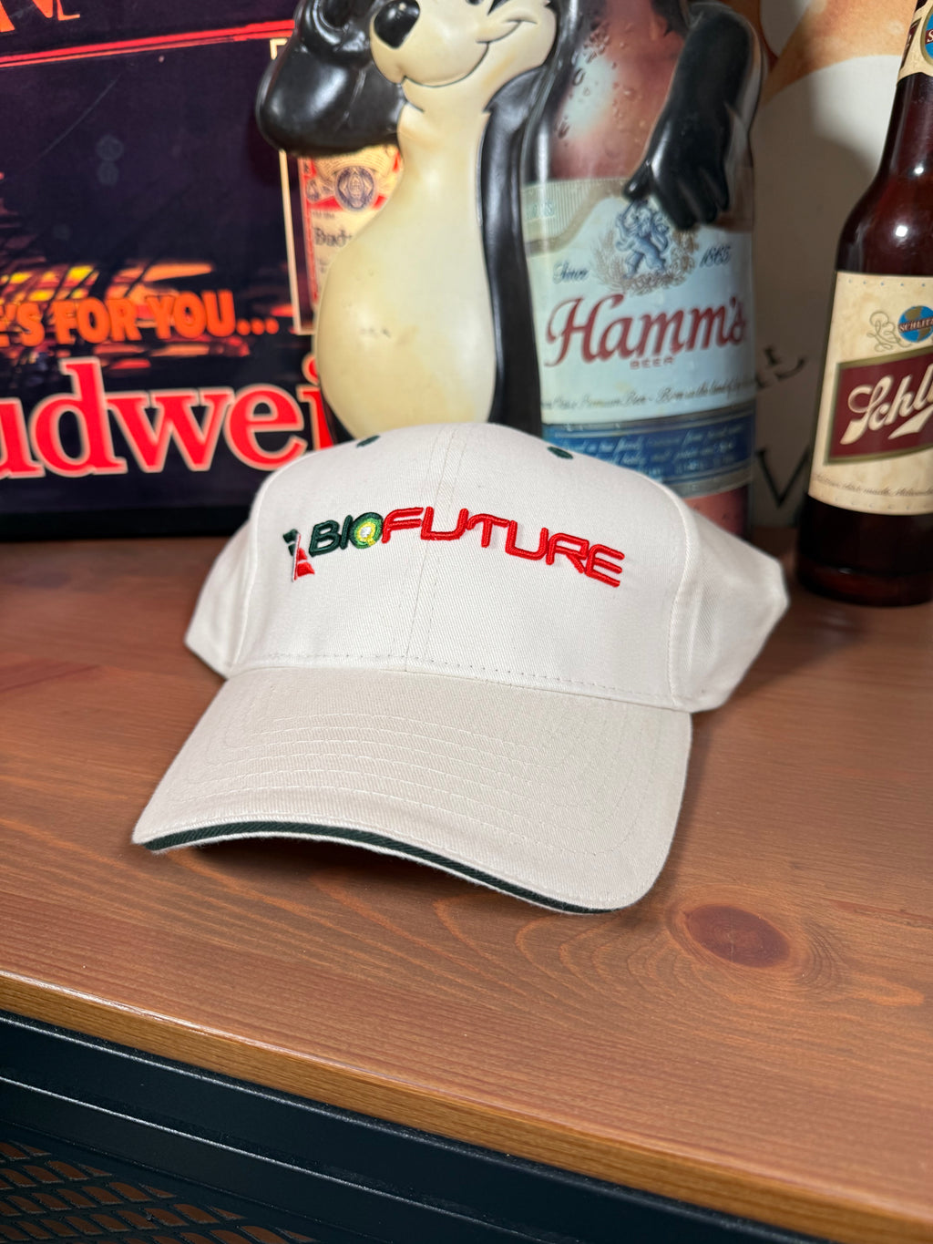 2000s Biofuture Dad Hat