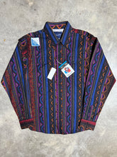 Load image into Gallery viewer, Vintage Wrangler Checotah Pattern Western Shirt (Youth XL)

