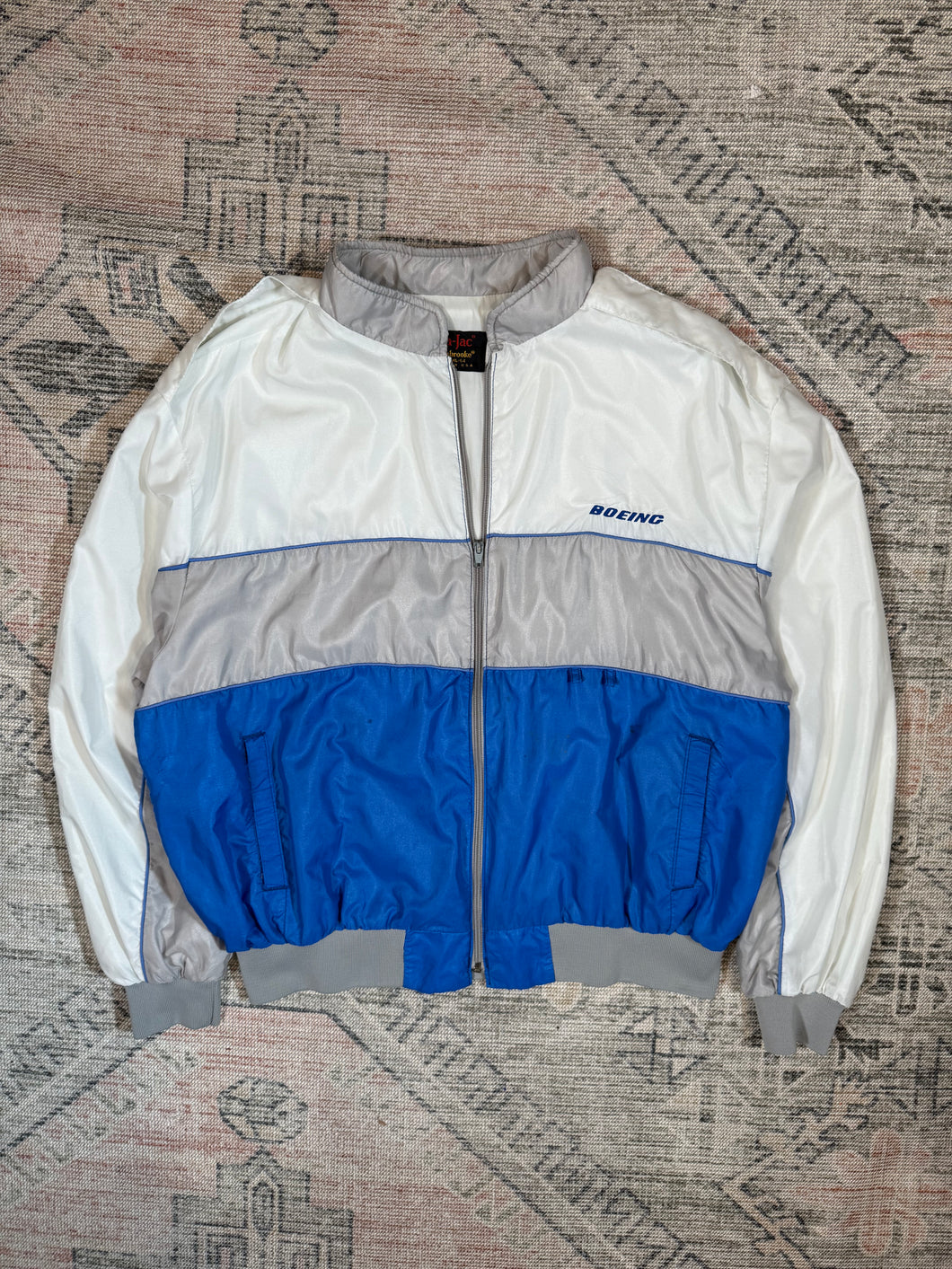 Vintage Boeing Embroidered Windbreaker (2XL)
