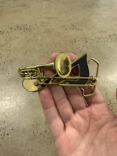 Load image into Gallery viewer, Vintage 80s Trumpet Belt Buckle

