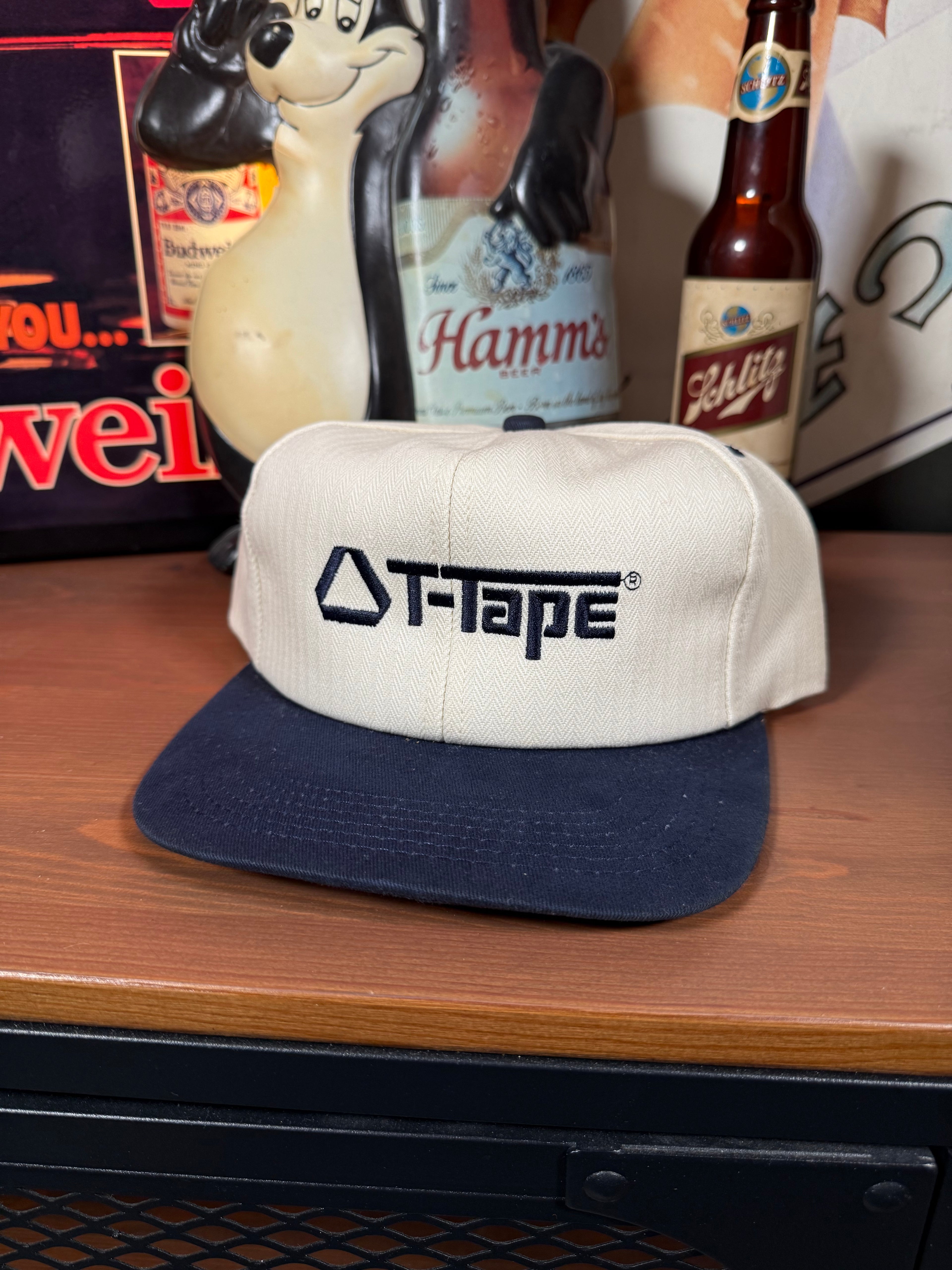 Vintage T-Tape K Products Snapback Hat