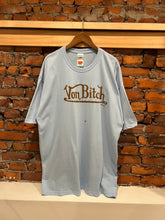Load image into Gallery viewer, Y2K Von Bitch Blue Tee (2XL)
