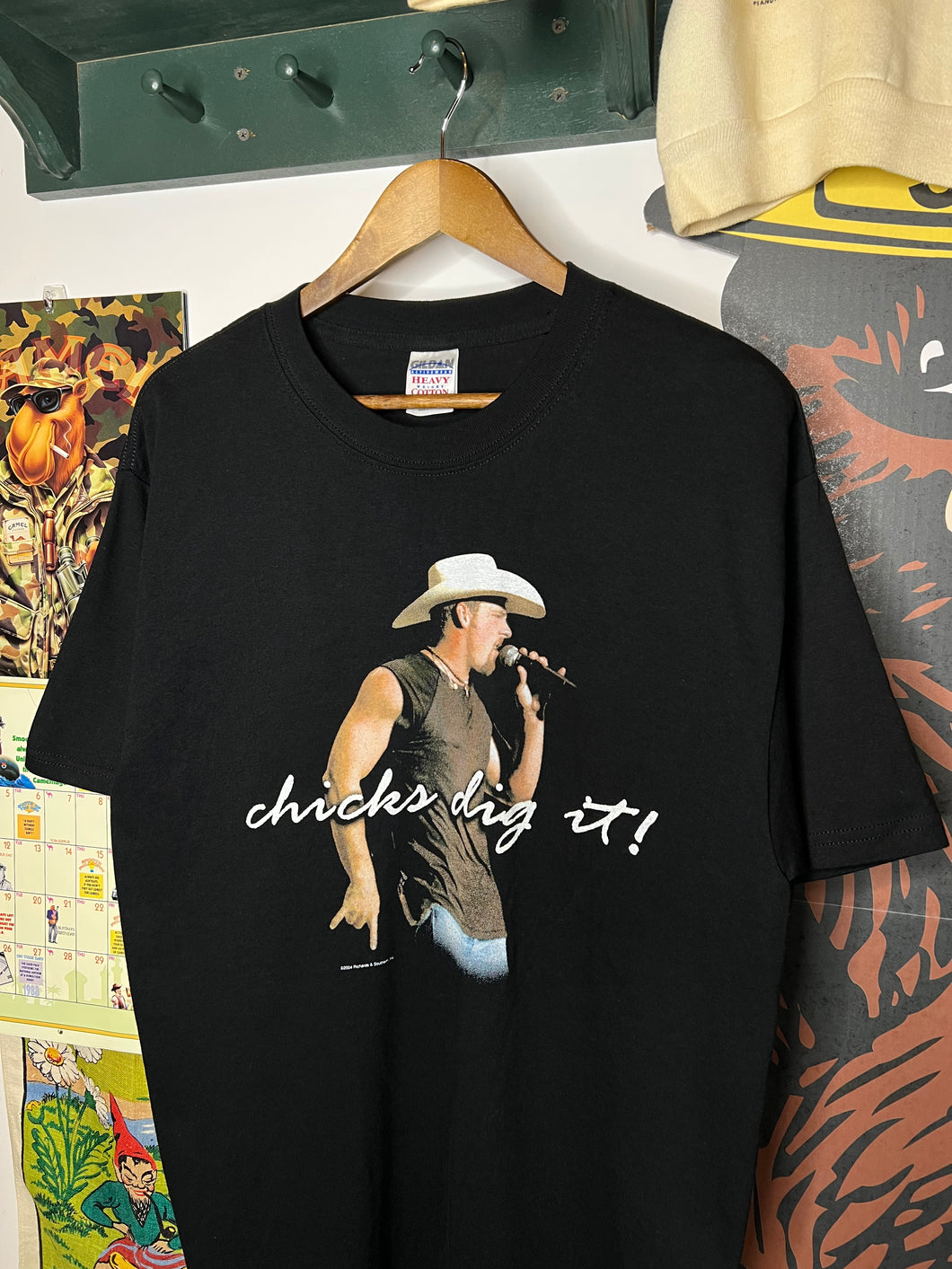 Chris Cagle Chicks Dig It Double-Sided Concert Tee (L)