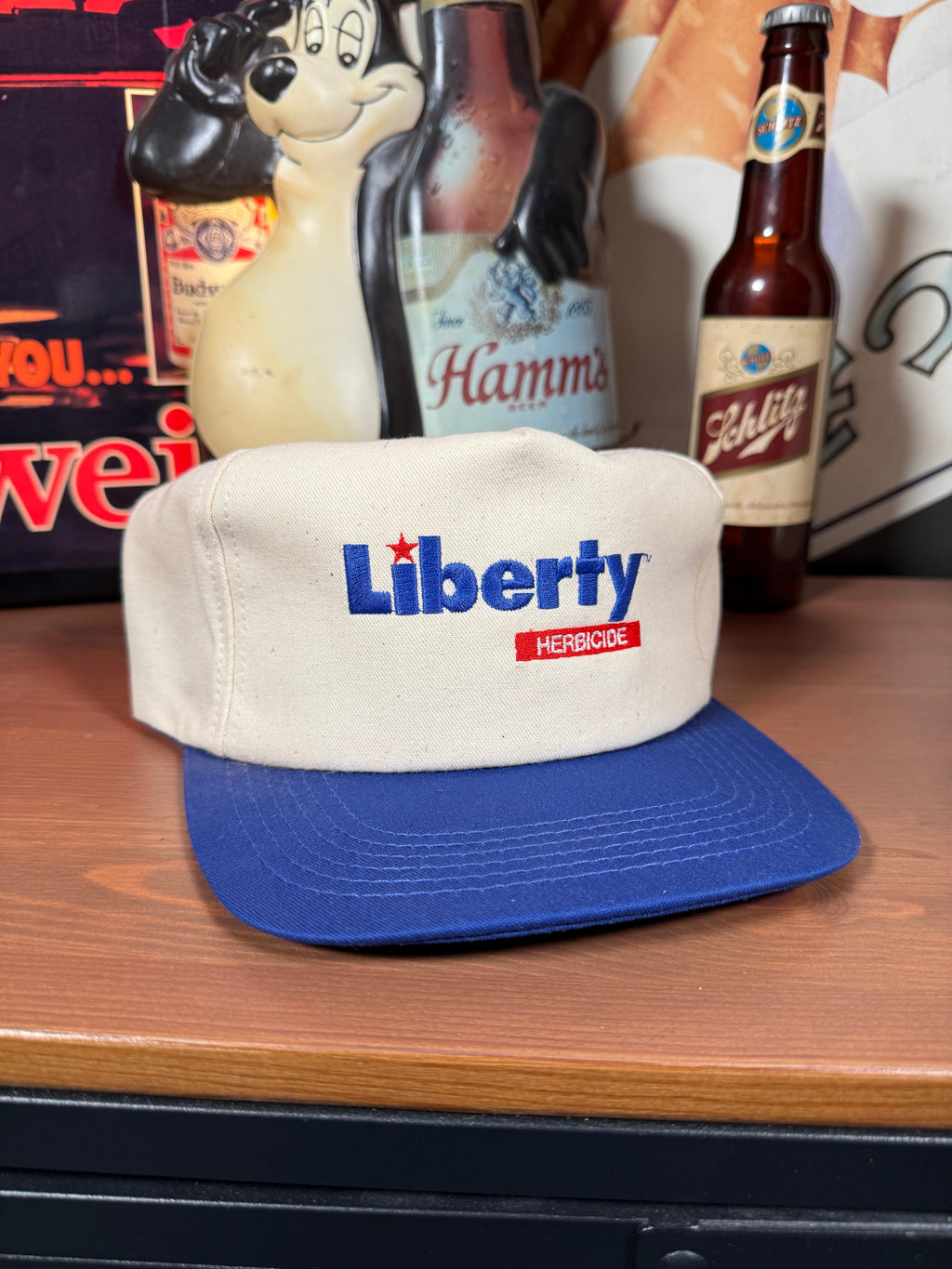 Vintage Liberty Herbicide K Products Snapback Hat