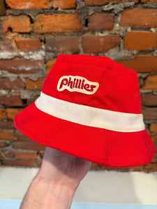 Vintage 80s Phillies Youth Bucket Hat