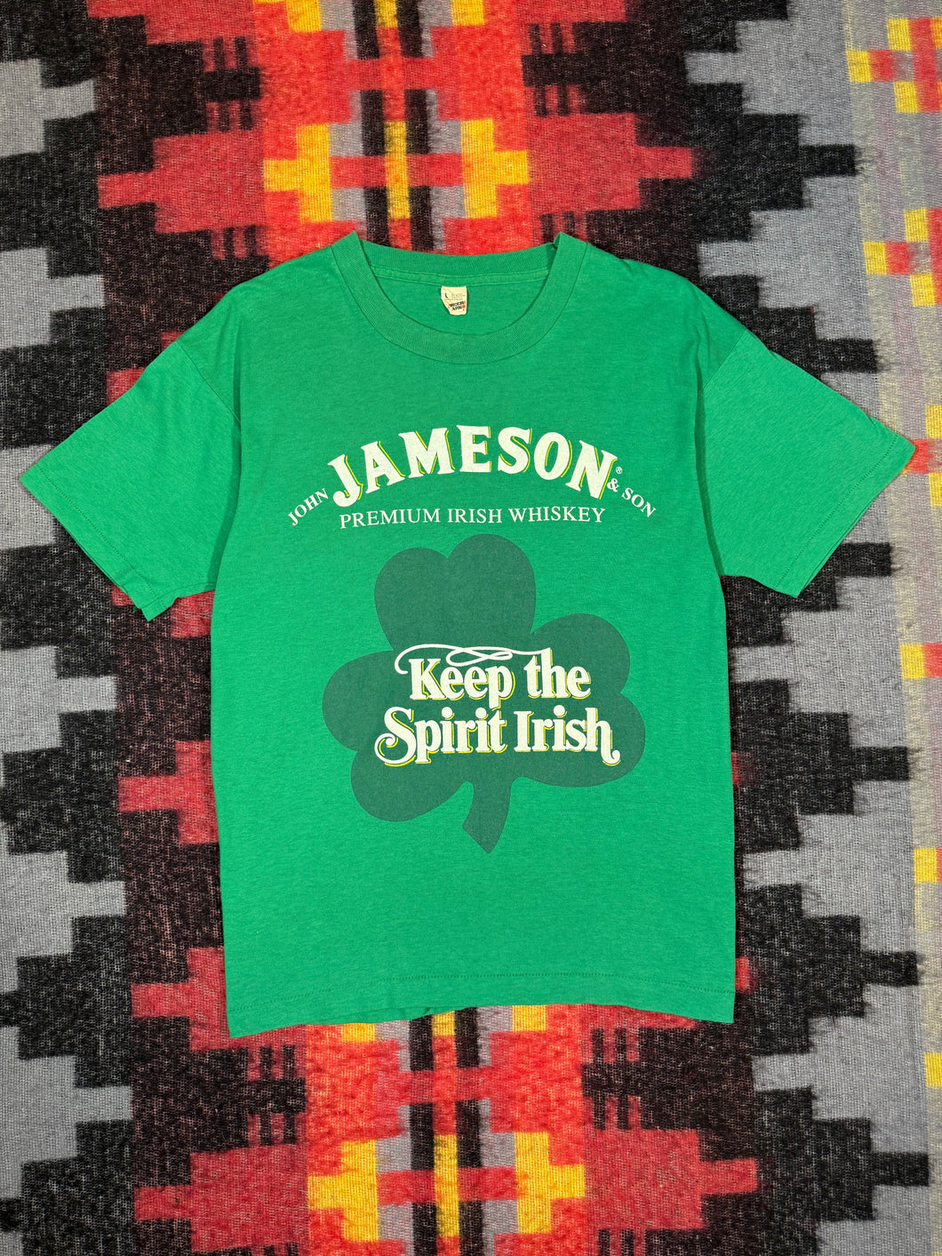 Vintage 80s Jameson Whiskey T-Shirt (L)