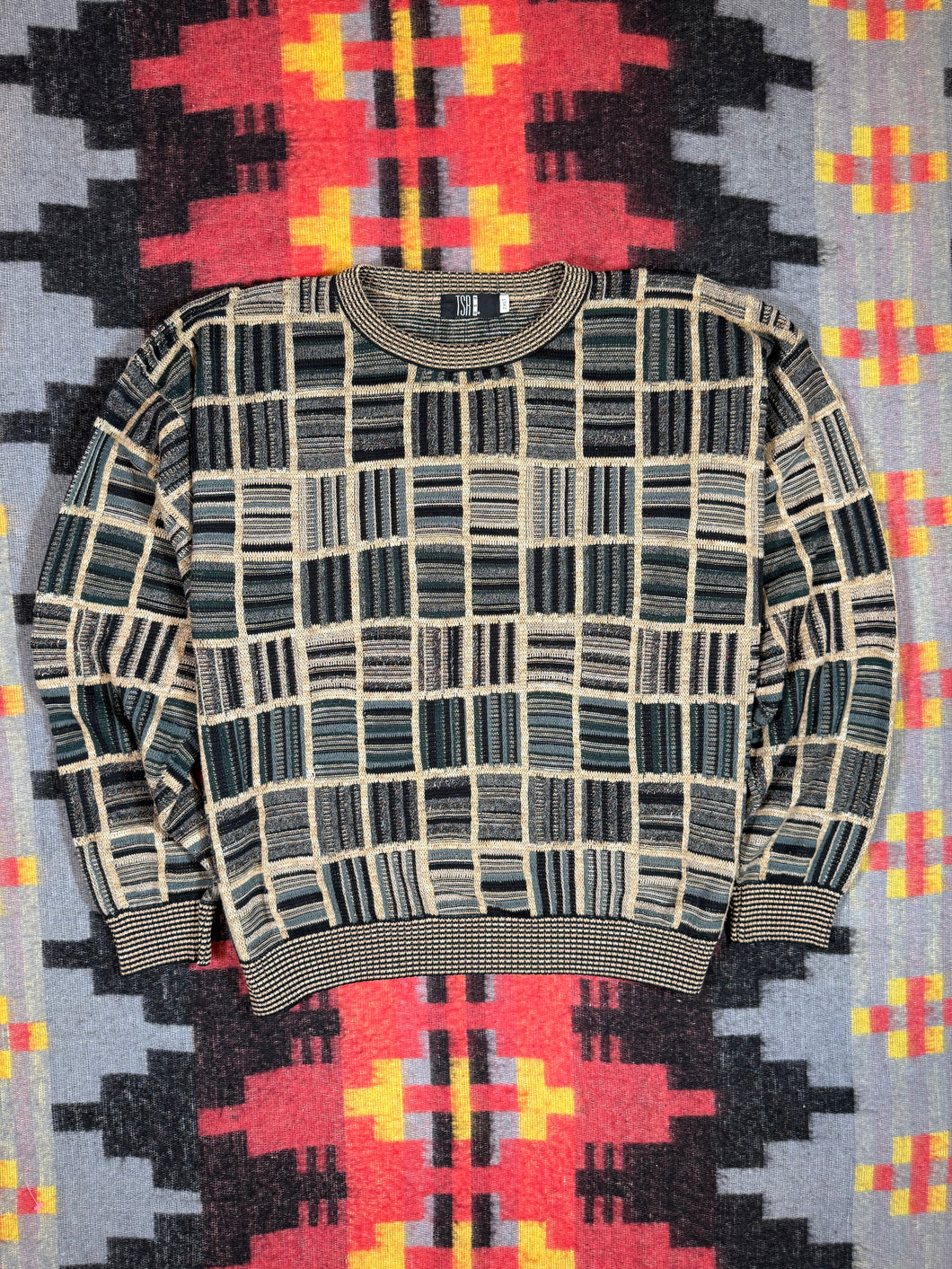 Vintage TSA USA Knit Sweater (2XLT)