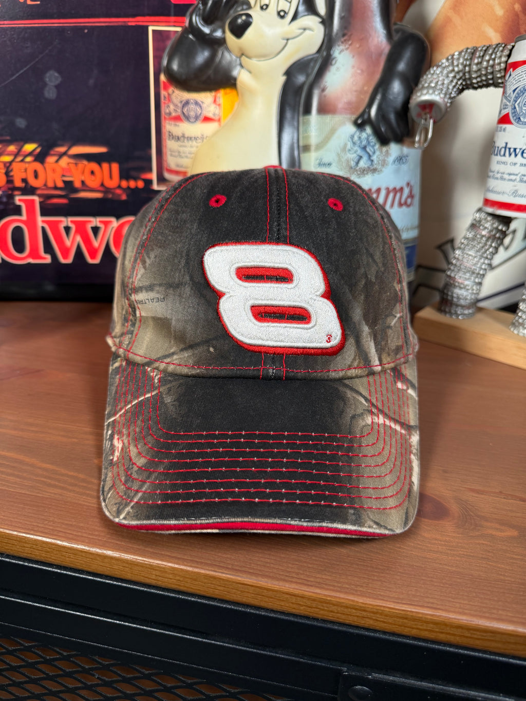 2000s Dale Earnhardt Jr Camo Racing Hat