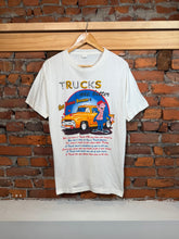 Load image into Gallery viewer, Vintage Trucks Are Better Than Woman T-Shirt (M/L)
