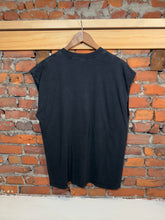 Load image into Gallery viewer, Vintage Life Sucks Cutoff Shirt (XL)
