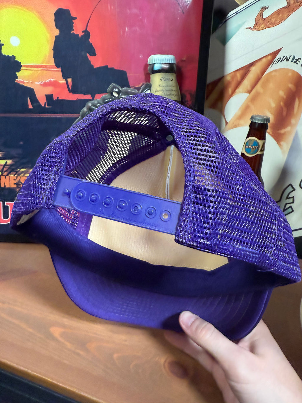 Vintage Welch’s Soft Drinks Trucker Hat
