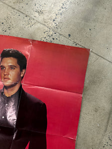 Vintage 70s Red Elvis Double Sided Poster (20.5x30.5inch)