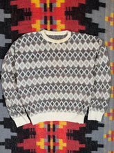 Load image into Gallery viewer, Vintage Cream Pattern Sweater (2XL)
