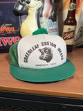 Vintage Greenleaf Custom Meat Short Brim Trucker Hat