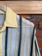 Load image into Gallery viewer, Vintage 80s Super Thin Striped Polo (XL)
