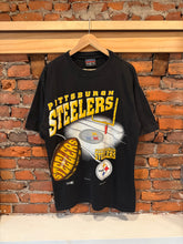 Load image into Gallery viewer, Vintage 1994 Pittsburgh Steelers Magic Johnson T’s Shirt (L)
