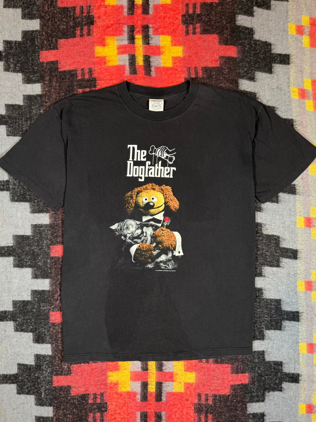 Vintage 90s The Muppets The Dogfather Parody Shirt (XL)